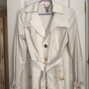 White trench coat